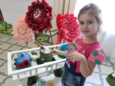 Квадросибиряки участвуют в творческой выставке "Мастерица на все руки"