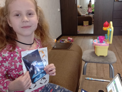 Проходим семейный этап "Секретная сборка квадронавта"
