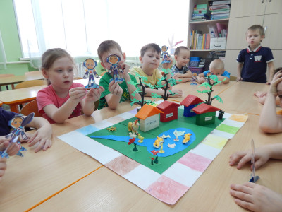 Заселение планеты КВАДРОЗНАЙКАМИ