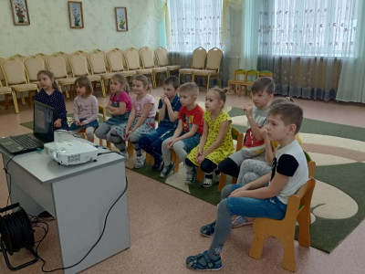 Подготовительная группа 1 Детский сад 100 ОАО РЖД "Установочное занятие"