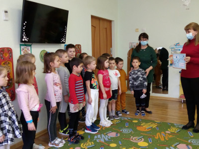 Установочно- мотивационное занятие в подготовительной группе.
