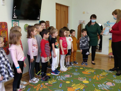 Установочно- мотивационное занятие в подготовительной группе.