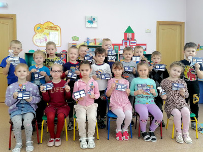 Команда квадронавтов 244 детского сада готова к путешествию!
