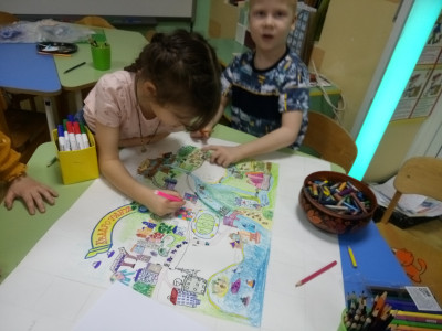 "КВАДРАФАНТА" готова к путешествиям по квадромиру! Детский сад N 96 , группа 7