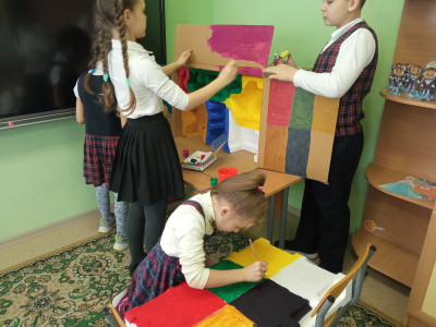 Команда Рубиков! Создаём землю!
