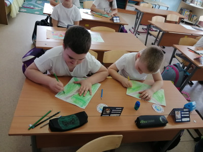 1 класс "Земляне". Создание Квадроземли и символов