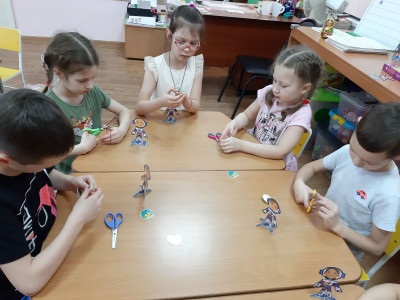 Наши квадронавты познакомились
